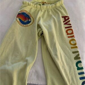Aviator Nation Yellow Sweatpants